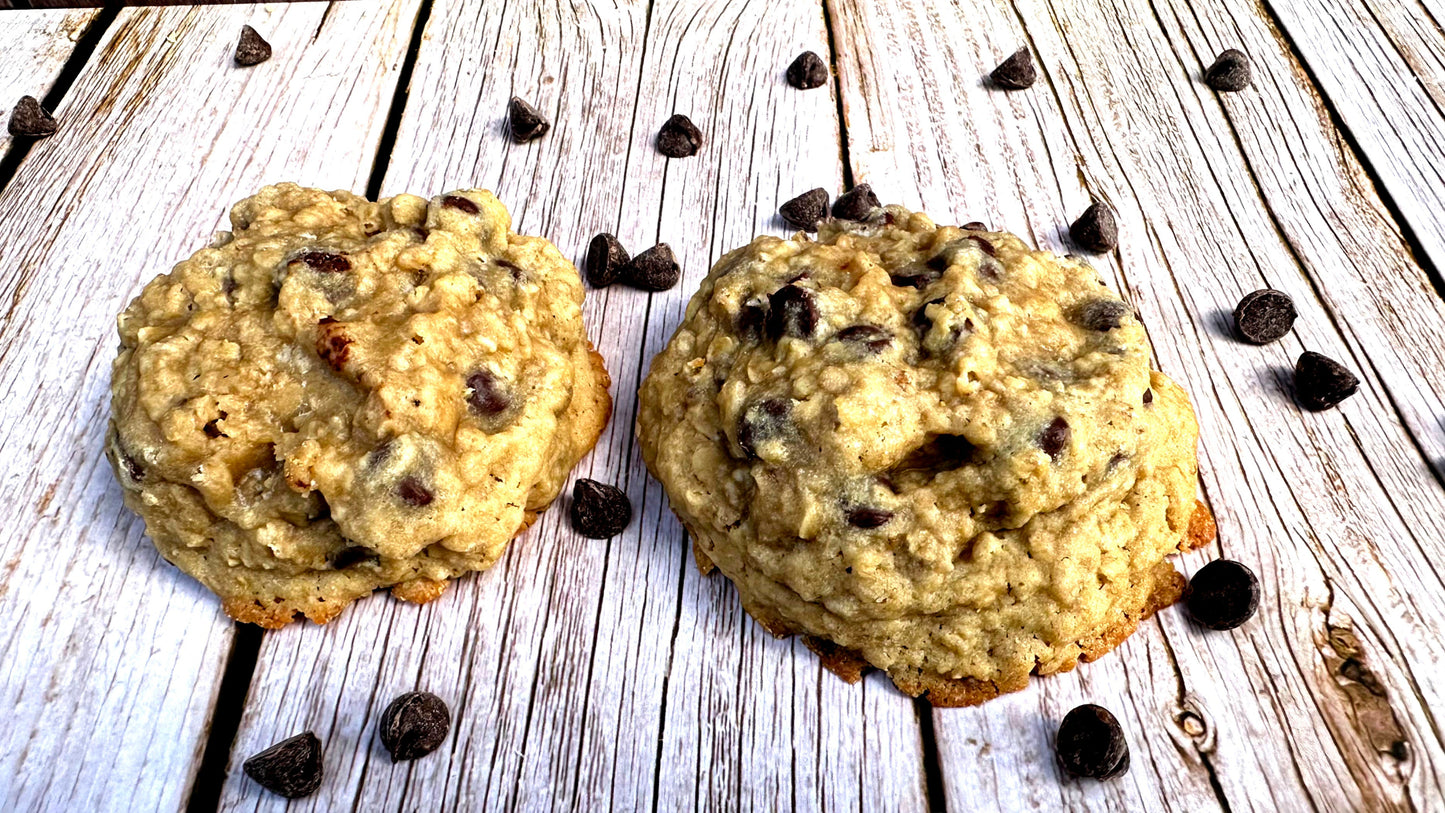 Chocolate Oatmeal cookies